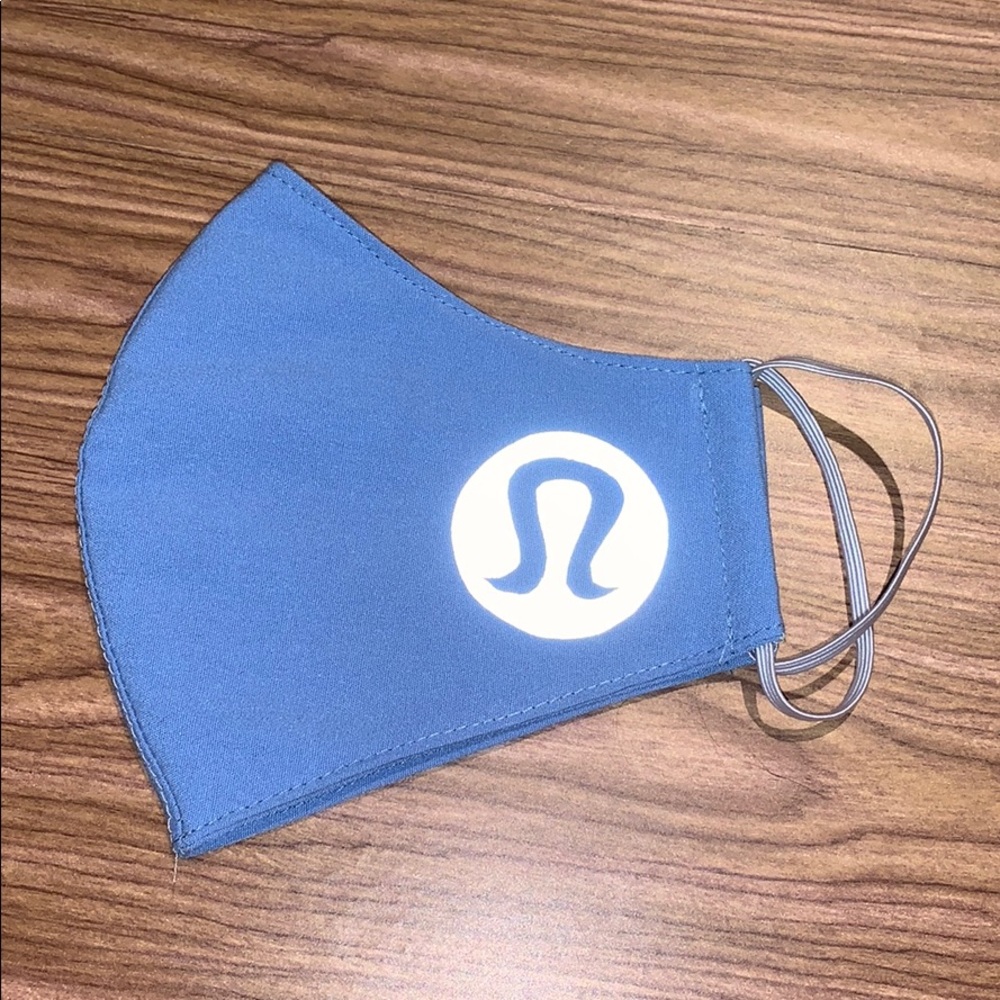 Blue Reusable Face Mask - Picture 2 of 2